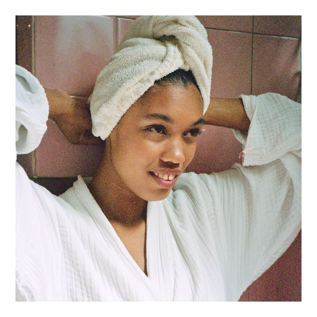 TERRY TOWELING HAIR WRAP | Summah