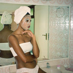 TERRY TOWELING HAIR WRAP - Summah