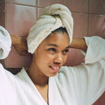 TERRY TOWELING HAIR WRAP - Summah