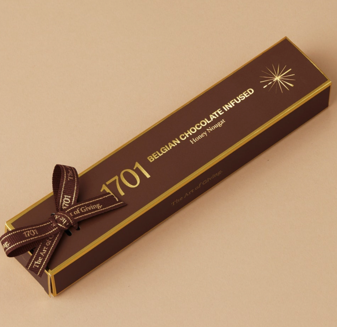 SUMMAH BELGIAN MILK CHOCOLATE INFUSED HONEY NOUGAT BAR 