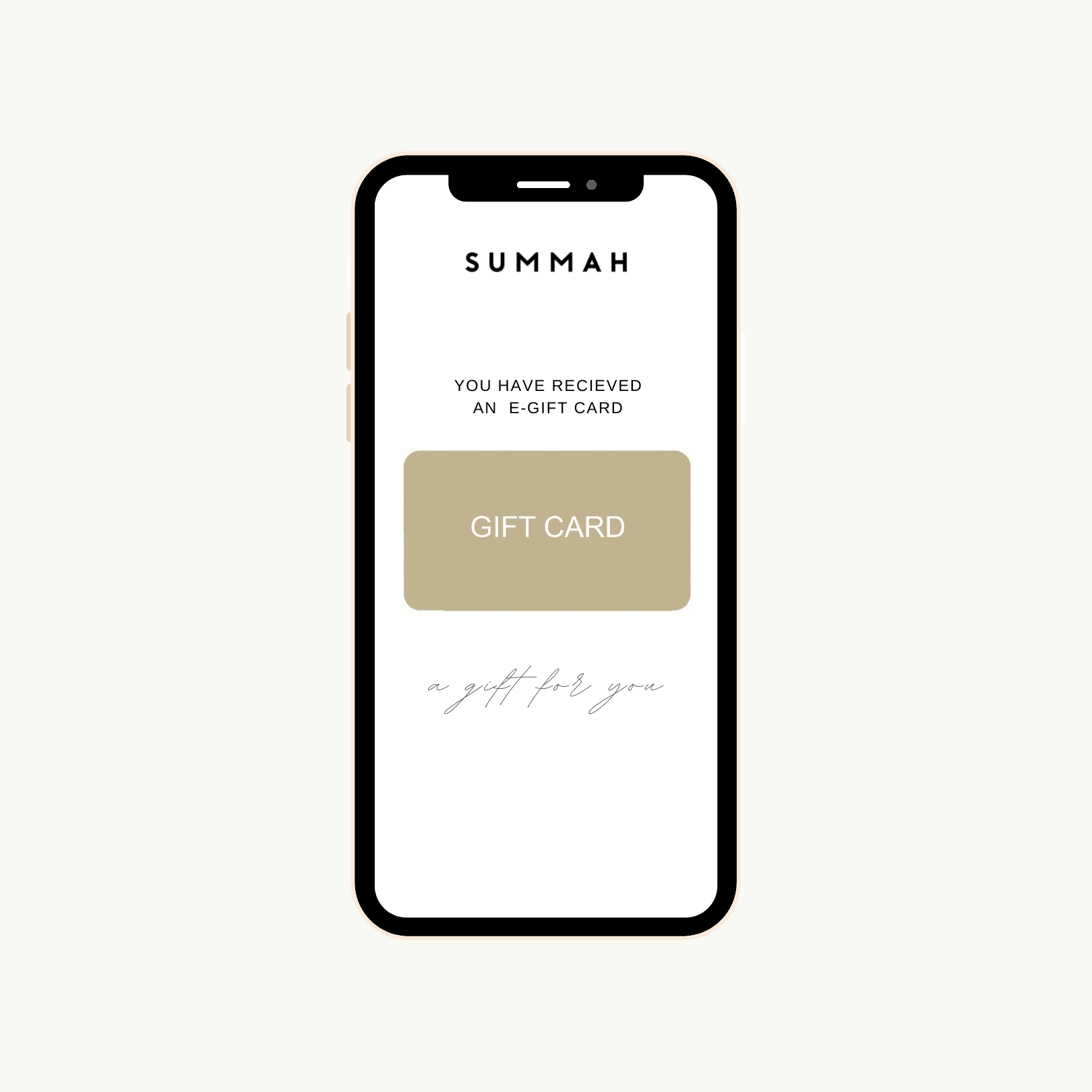 GIFT CARD - Summah